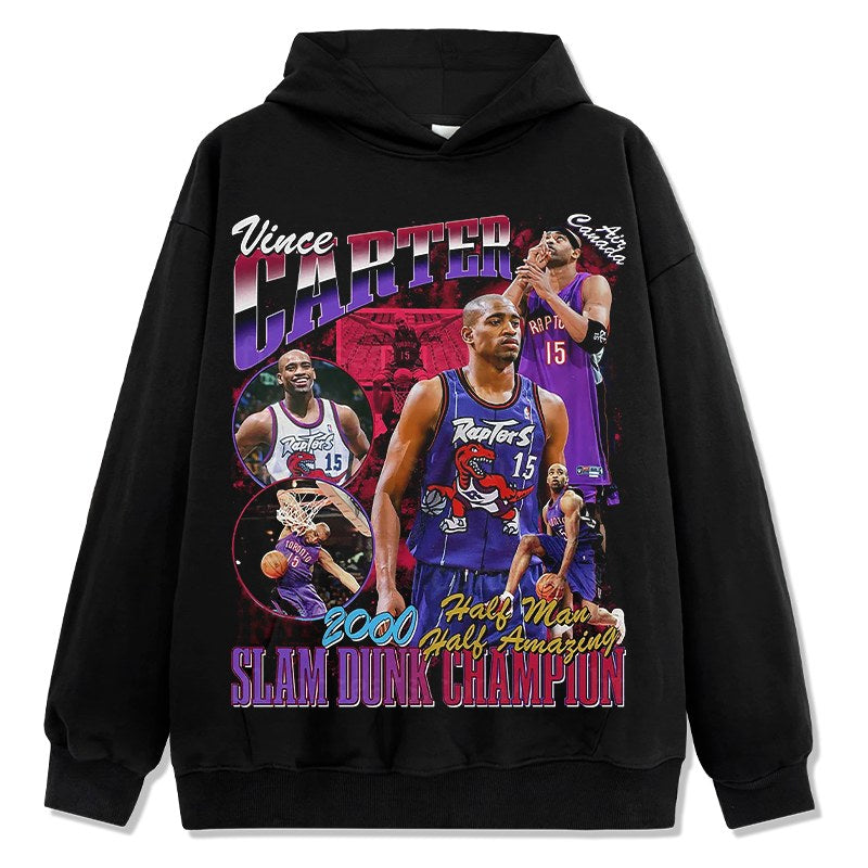 VINCE CARTER VINTAGE HOODIE · FADEAWAY