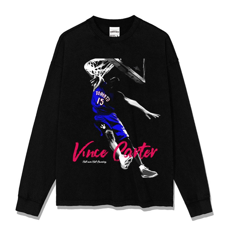 VINCE CARTER LONG SLEEVE · BUZZER BEATER