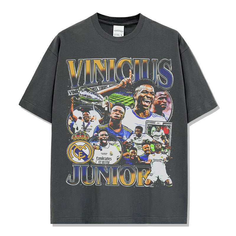 VINICIUS JR VINTAGE TEE · FINAL WHISTLE