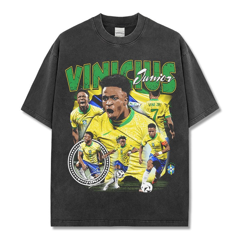 VINICIUS JR VINTAGE TEE · NIGHT GAME