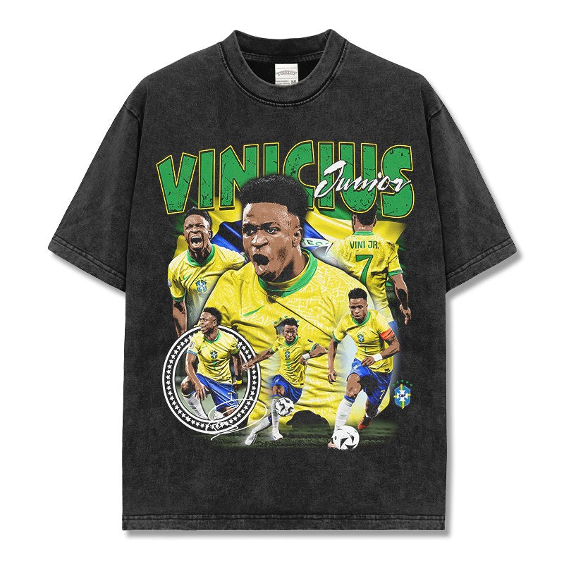 VINICIUS JR VINTAGE TEE · NIGHT GAME
