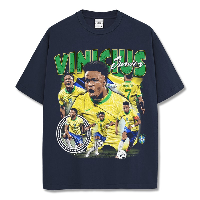 VINICIUS JR VINTAGE TEE · NIGHT GAME