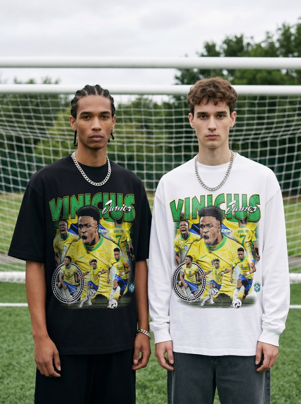 VINICIUS JR VINTAGE TEE · NIGHT GAME