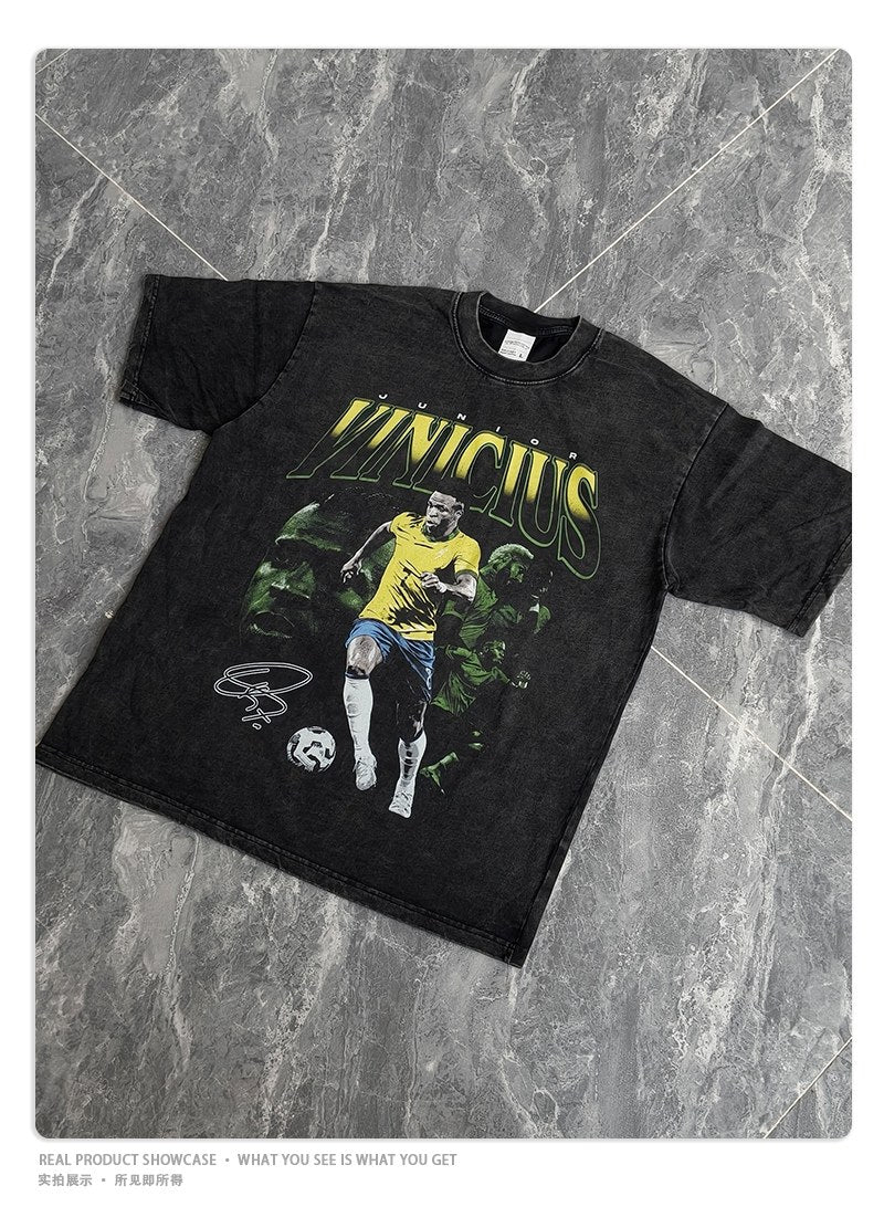 VINICIUS JR VINTAGE TEE · SAO GONCALO