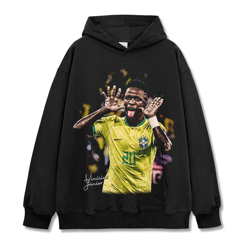 VINICIUS JR VINTAGE HOODIE · GOLDEN BOOT