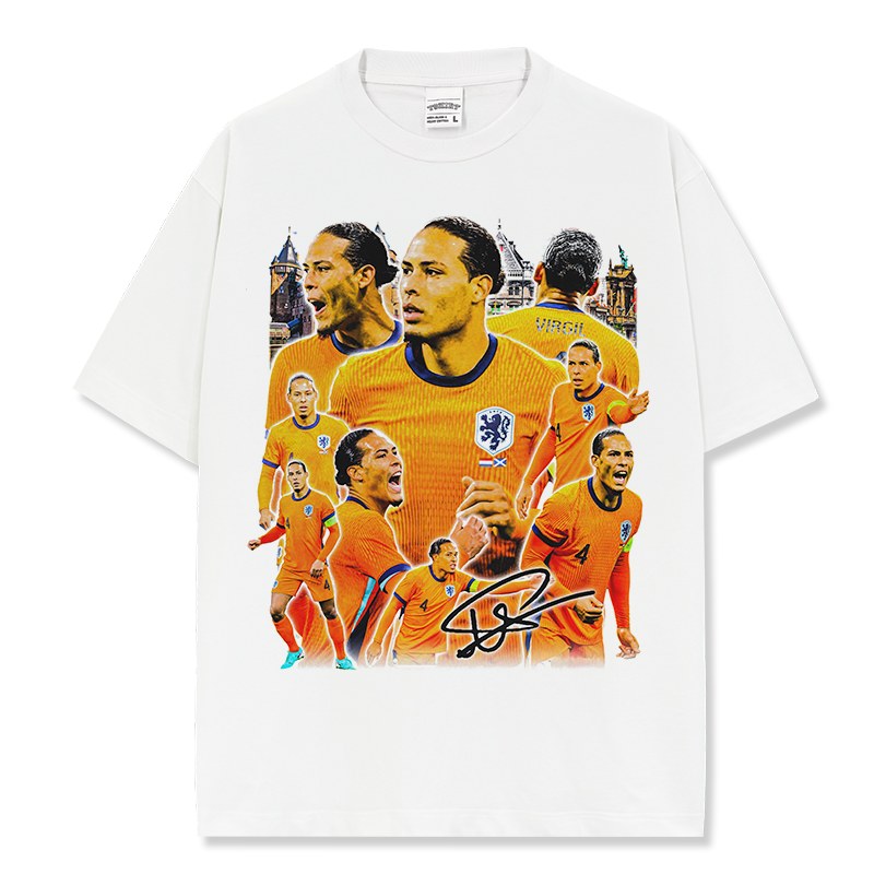 VIRGIL VAN DIJK VINTAGE TEE · GOLDEN BOOT
