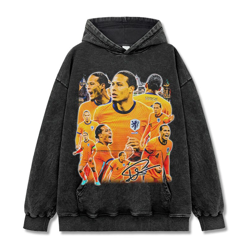 VIRGIL VAN DIJK VINTAGE HOODIE · GOLDEN BOOT