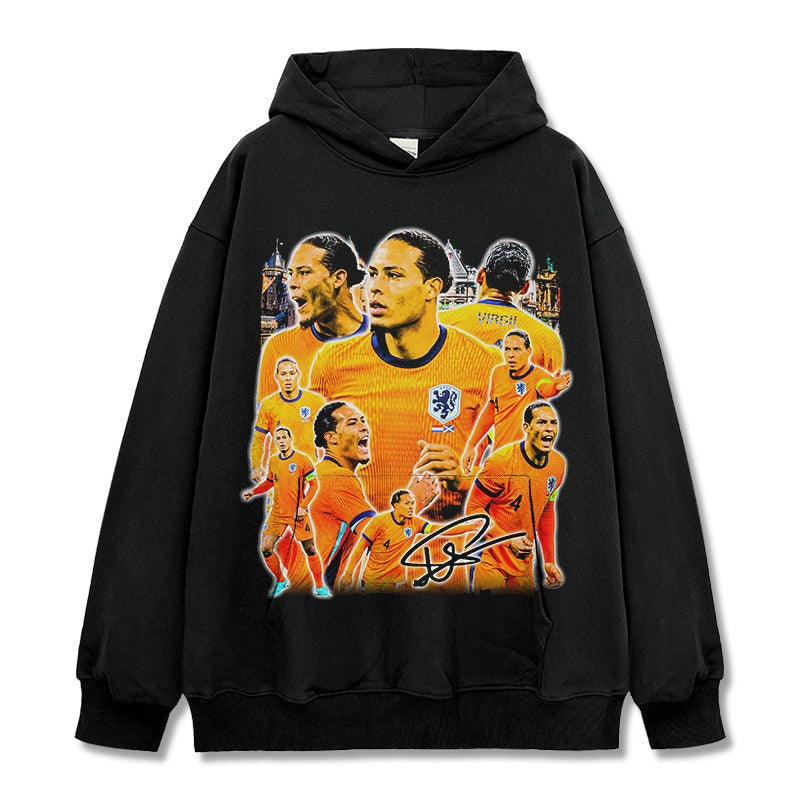 VIRGIL VAN DIJK VINTAGE HOODIE · GOLDEN BOOT
