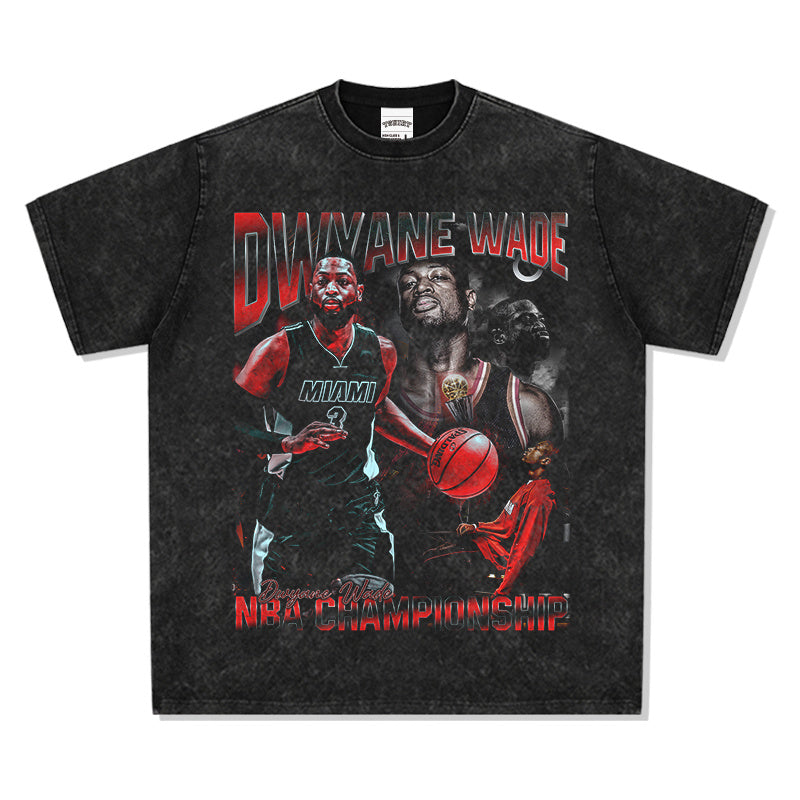 DWYANE WADE VINTAGE TEE · ICON