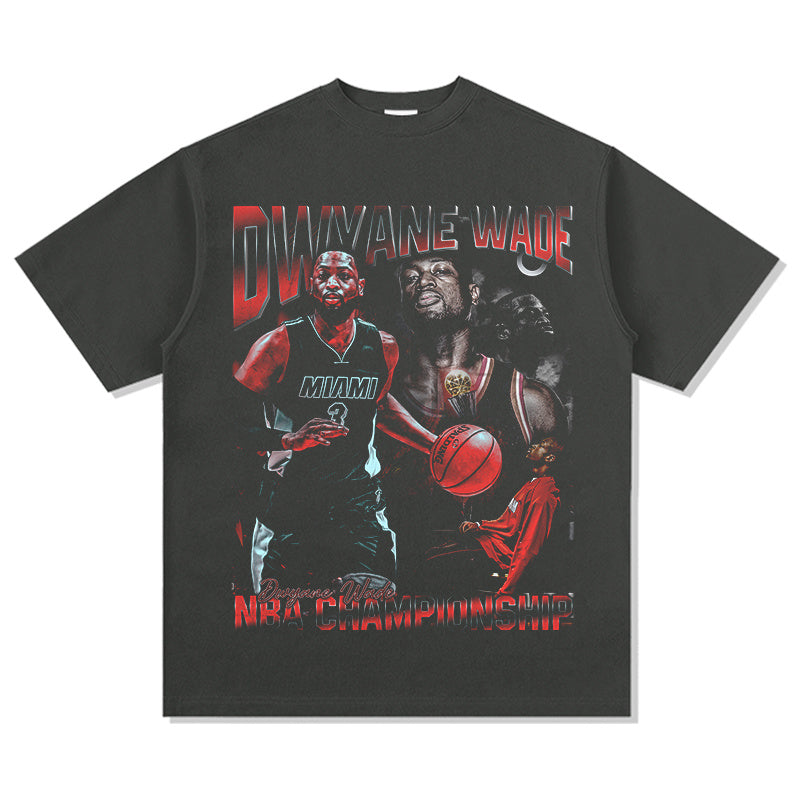 DWYANE WADE VINTAGE TEE · ICON