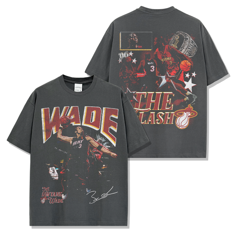 DWYANE WADE VINTAGE TEE · MVP