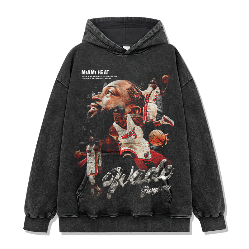 DWYANE WADE VINTAGE HOODIE · LEGEND