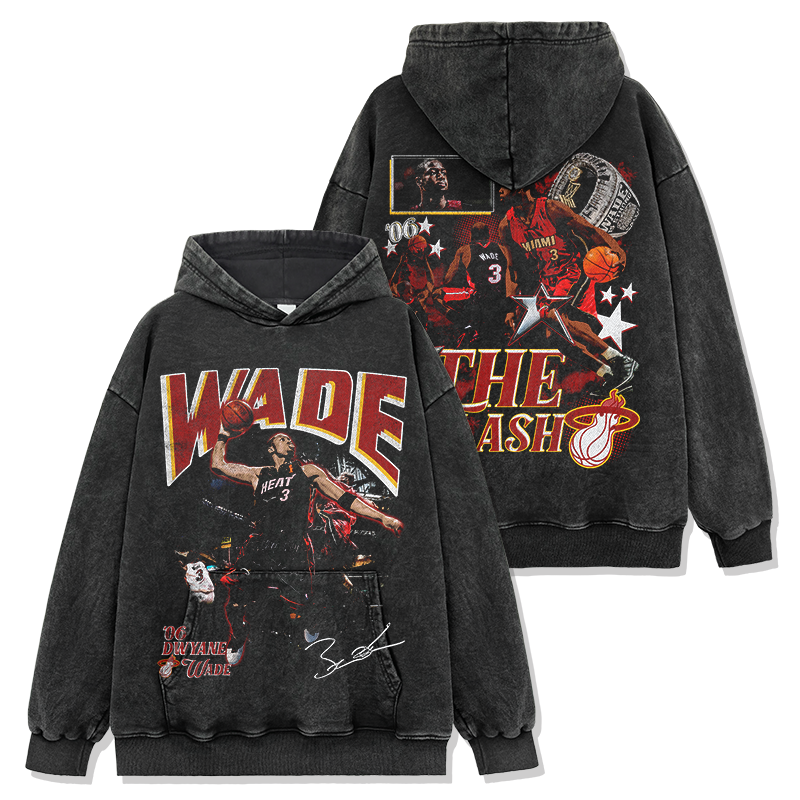 DWYANE WADE VINTAGE HOODIE · MVP
