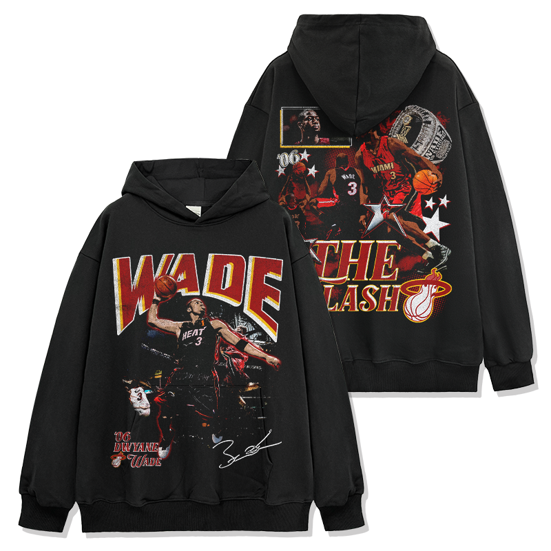 DWYANE WADE VINTAGE HOODIE · MVP