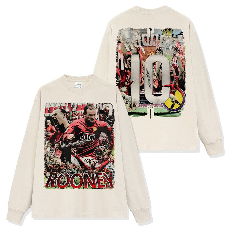 WAYNE ROONEY LONG SLEEVE · GOLDEN BOOT