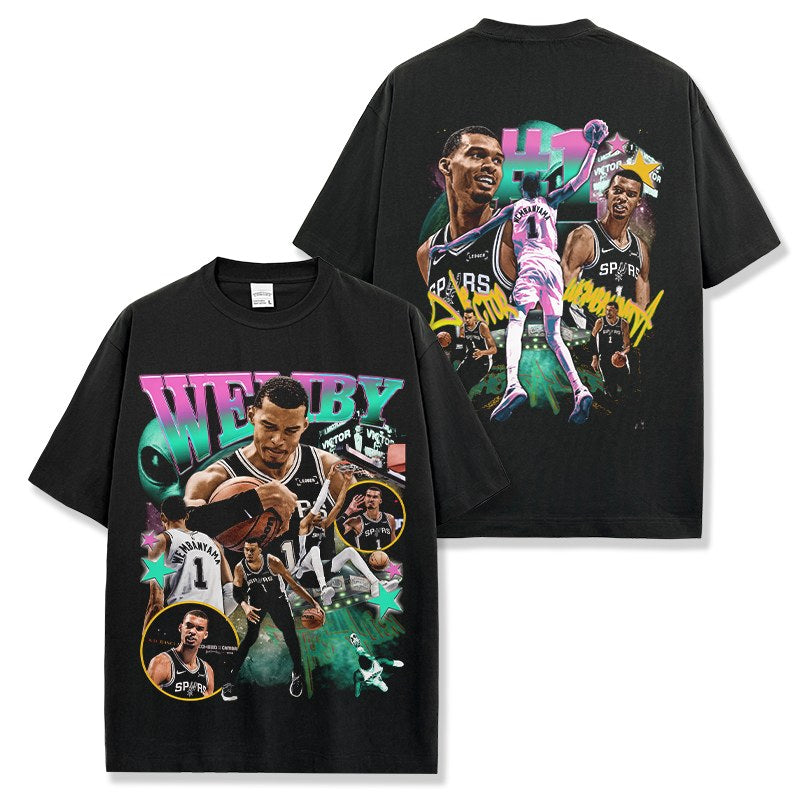 VICTOR WEMBANYAMA VINTAGE TEE · PRIME