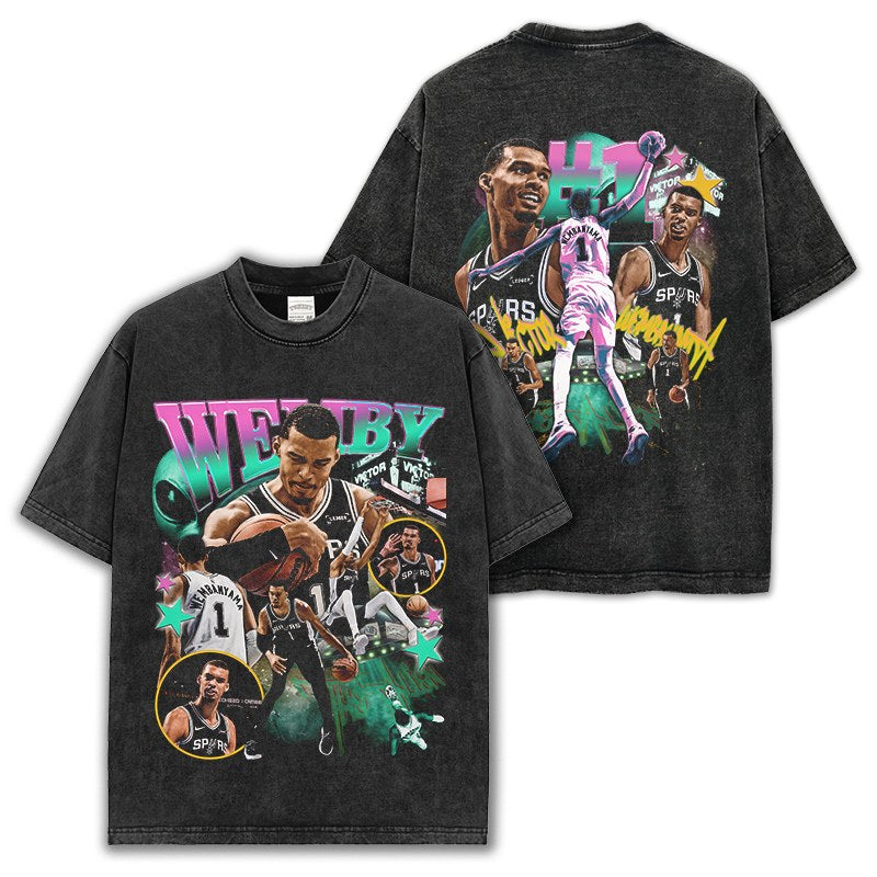VICTOR WEMBANYAMA VINTAGE TEE · PRIME