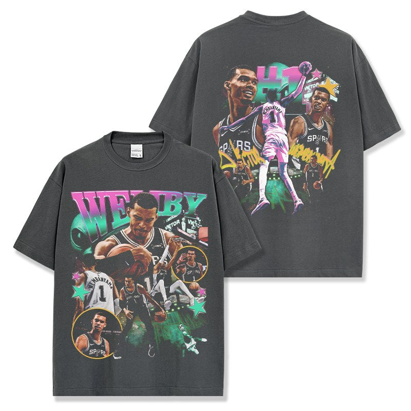VICTOR WEMBANYAMA VINTAGE TEE · PRIME