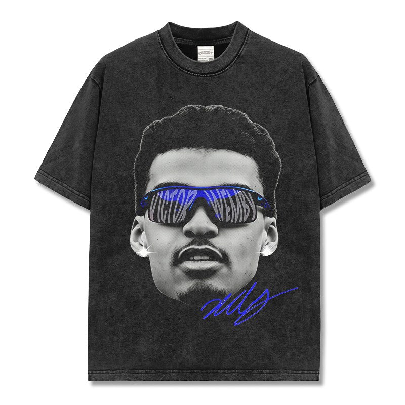 VICTOR WEMBANYAMA VINTAGE TEE · MVP