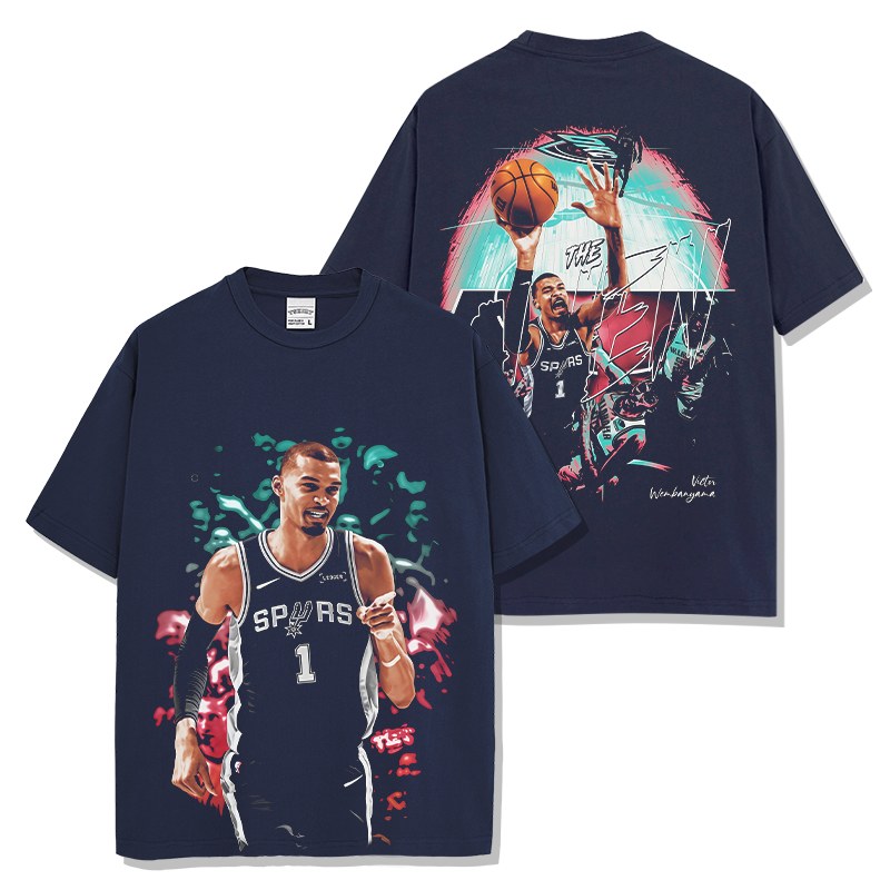 VICTOR WEMBANYAMA VINTAGE TEE · LEGEND