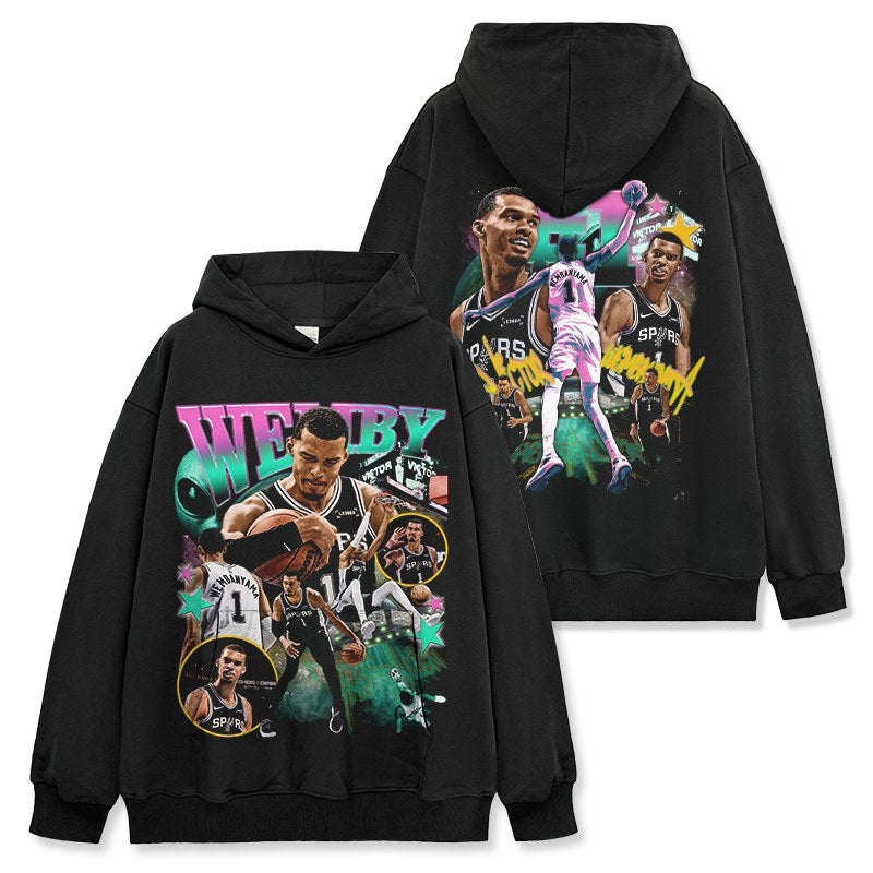 VICTOR WEMBANYAMA VINTAGE HOODIE · PRIME
