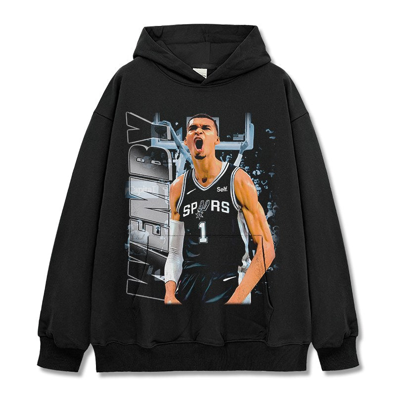 VICTOR WEMBANYAMA VINTAGE HOODIE · SHOWTIME