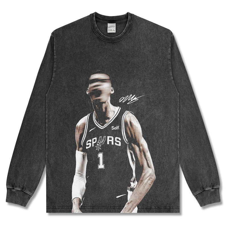 VICTOR WEMBANYAMA LONG SLEEVE · HALL OF FAME