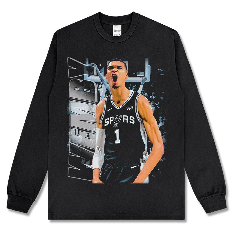 VICTOR WEMBANYAMA LONG SLEEVE · SHOWTIME