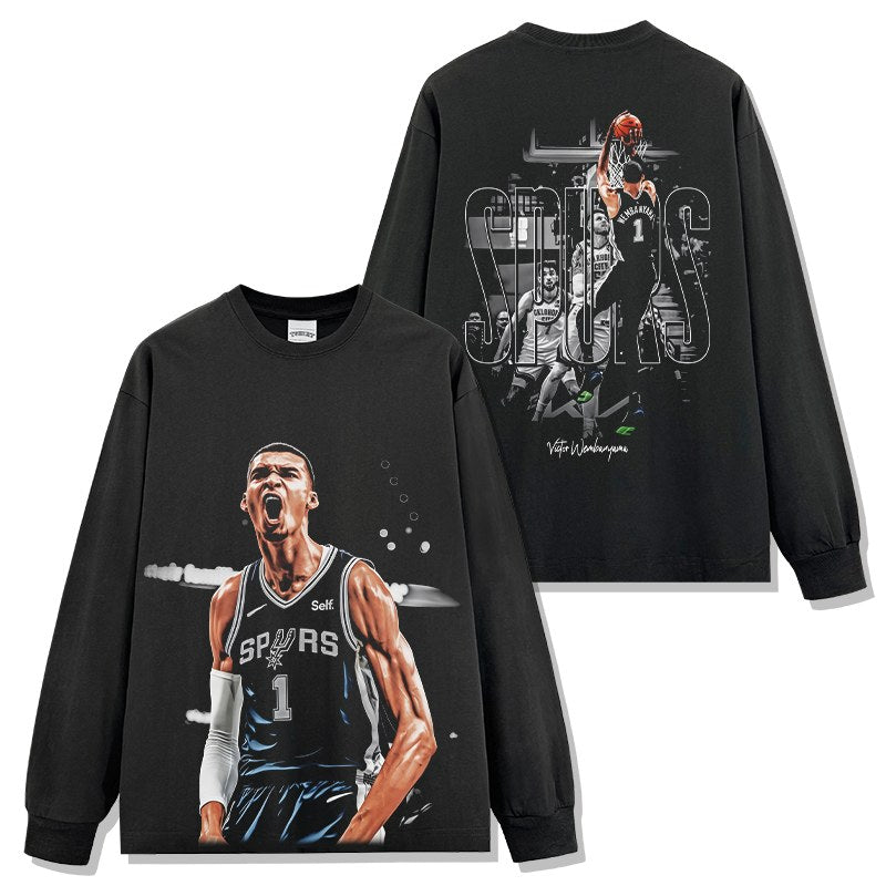 VICTOR WEMBANYAMA LONG SLEEVE · ICON