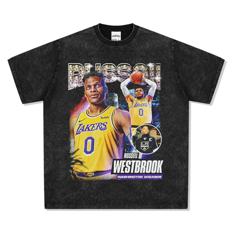 RUSSELL WESTBROOK VINTAGE TEE · CROSSOVER