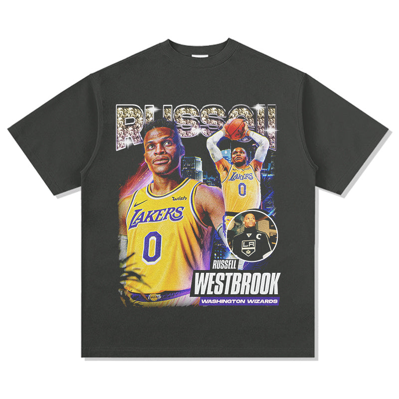 RUSSELL WESTBROOK VINTAGE TEE · CROSSOVER