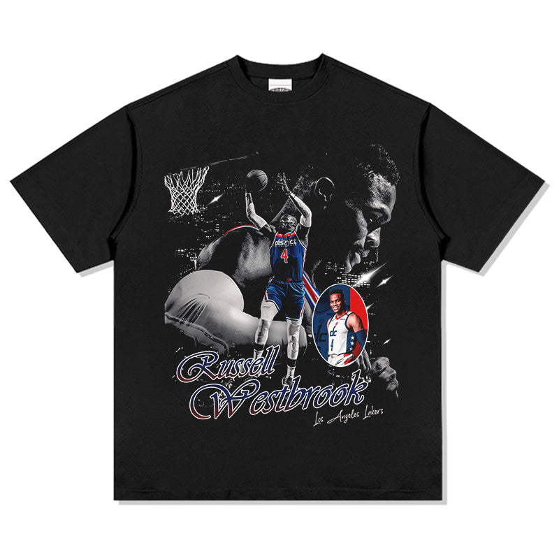 RUSSELL WESTBROOK VINTAGE TEE · FADEAWAY