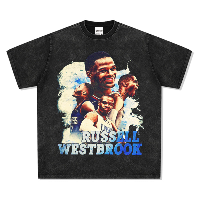 RUSSELL WESTBROOK VINTAGE TEE · CLUTCH