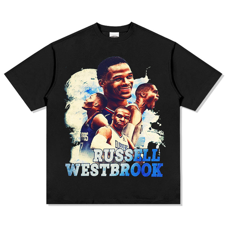 RUSSELL WESTBROOK VINTAGE TEE · CLUTCH