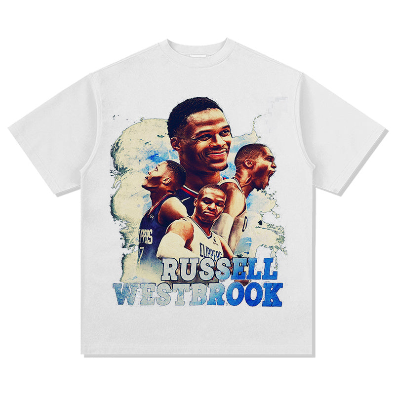 RUSSELL WESTBROOK VINTAGE TEE · CLUTCH
