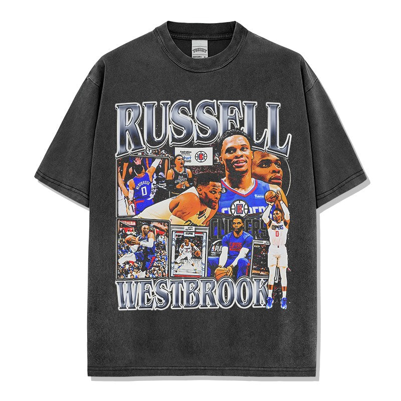 RUSSELL WESTBROOK VINTAGE TEE · ICON