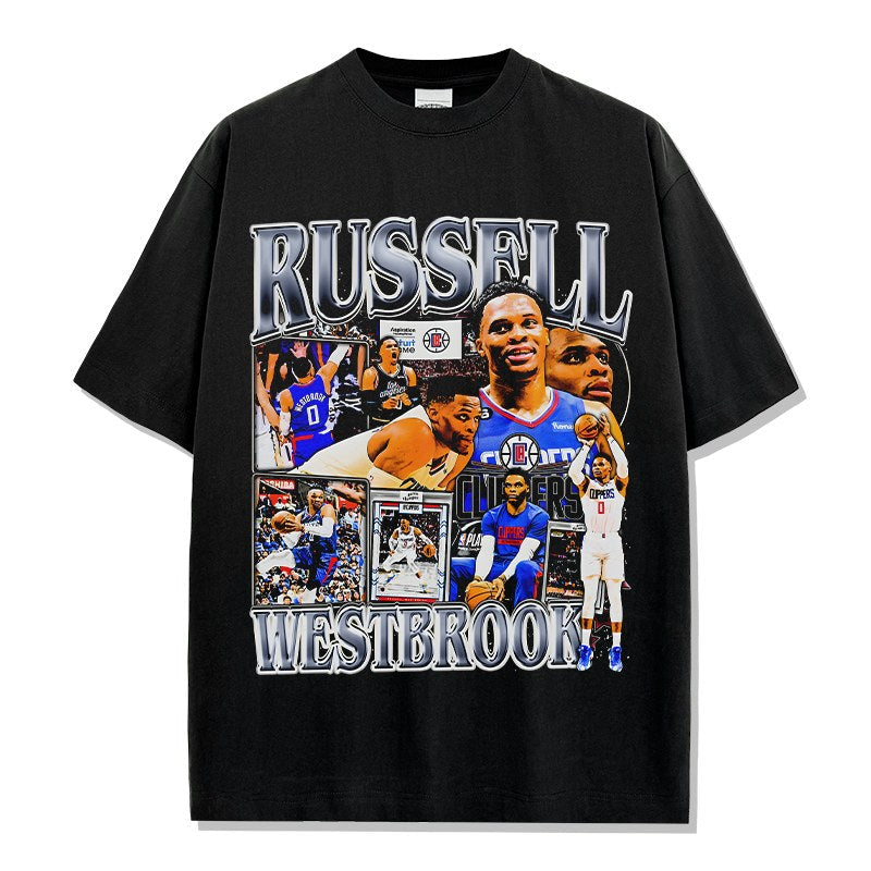 RUSSELL WESTBROOK VINTAGE TEE · ICON