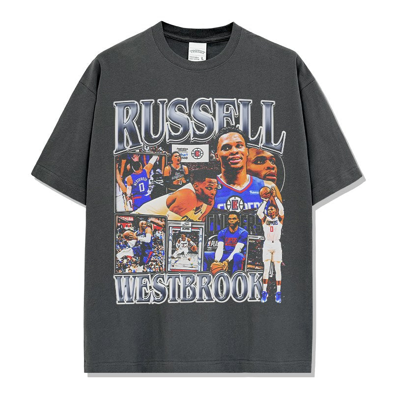RUSSELL WESTBROOK VINTAGE TEE · ICON
