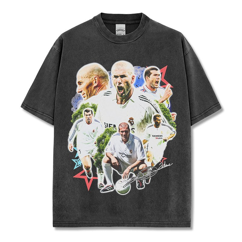ZIDANE VINTAGE TEE · GOLDEN BOOT