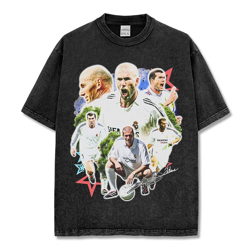 ZIDANE VINTAGE TEE · GOLDEN BOOT