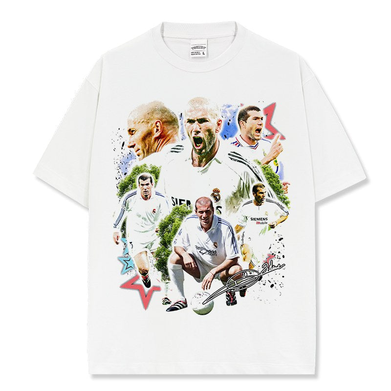 ZIDANE VINTAGE TEE · GOLDEN BOOT