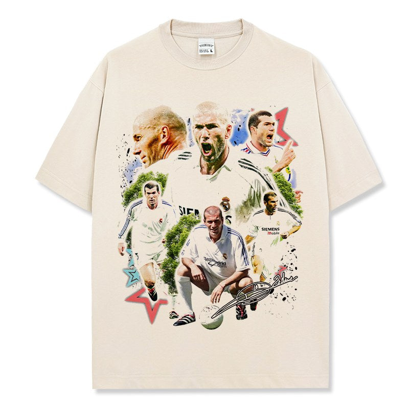 ZIDANE VINTAGE TEE · GOLDEN BOOT