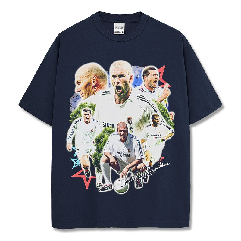 ZIDANE VINTAGE TEE · GOLDEN BOOT