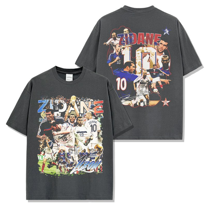 ZIDANE VINTAGE TEE · ZIZOU