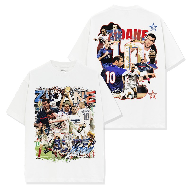 ZIDANE VINTAGE TEE · ZIZOU