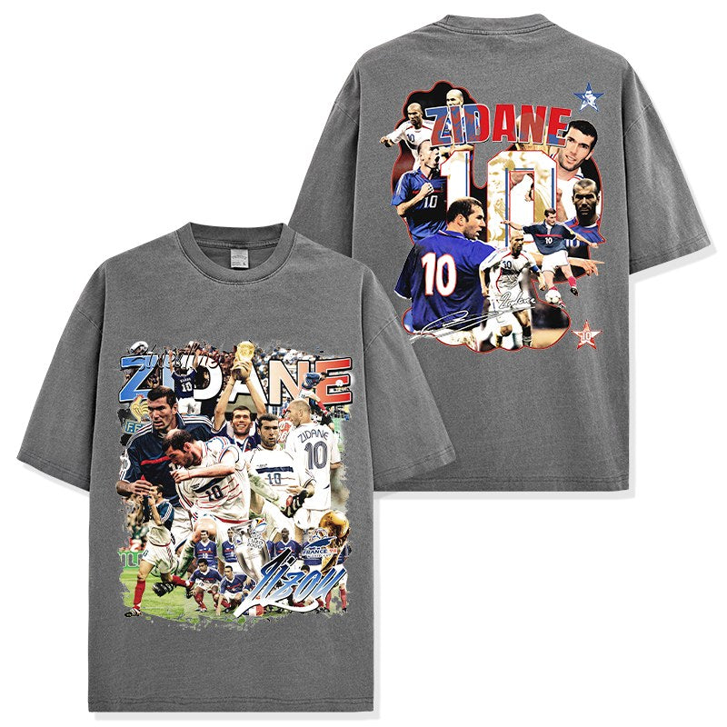 ZIDANE VINTAGE TEE · ZIZOU